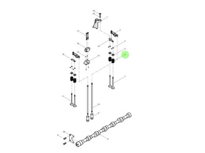 612630050005 气门弹簧,Valve spring,济南向前汽车配件有限公司