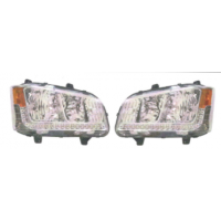 外贸出口一汽解放新J6P前大灯总成 解放J6500P大灯(手调)左边3711015-91W