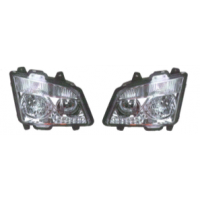 厂家供应一汽解放JH6配件 前照明大灯保险杠大灯JH6配件前照灯总成