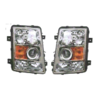 厂家直供一汽解放09款奥威前大灯3711015-739 前照灯总成新款奥威水晶大灯