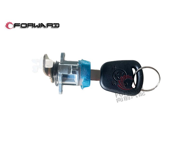徐工漢風(fēng) XG2 車身駕駛室系統(tǒng)  453708700 左門鎖芯-含鑰匙/37WLAM111-04300  左門鎖芯-含鑰匙