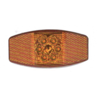 厂家批发东风天龙旗舰挡泥板边灯 翼子板侧转向灯配件