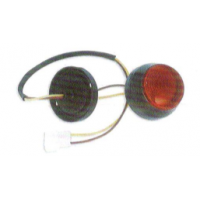 重卡配件批发 重汽豪沃高顶后示廓灯 挡泥板灯侧转向灯标志灯