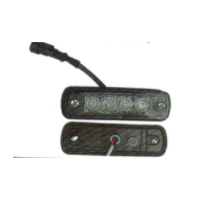 出口重汽豪沃T7H汕德卡C7H驾驶室前顶灯 C7H前示廓顶灯（窄体）