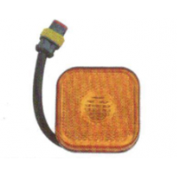 厂家现货现发 豪瀚挡泥板边灯 驾驶室侧转向灯 踏步灯标志灯