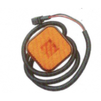 厂家批发配件 陕汽德龙F2000 F3000挡泥板边灯 叶子板边灯 遮阳罩灯