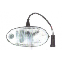 外贸出口供应 红岩杰狮遮阳罩灯 叶子板边灯LED 侧标志灯