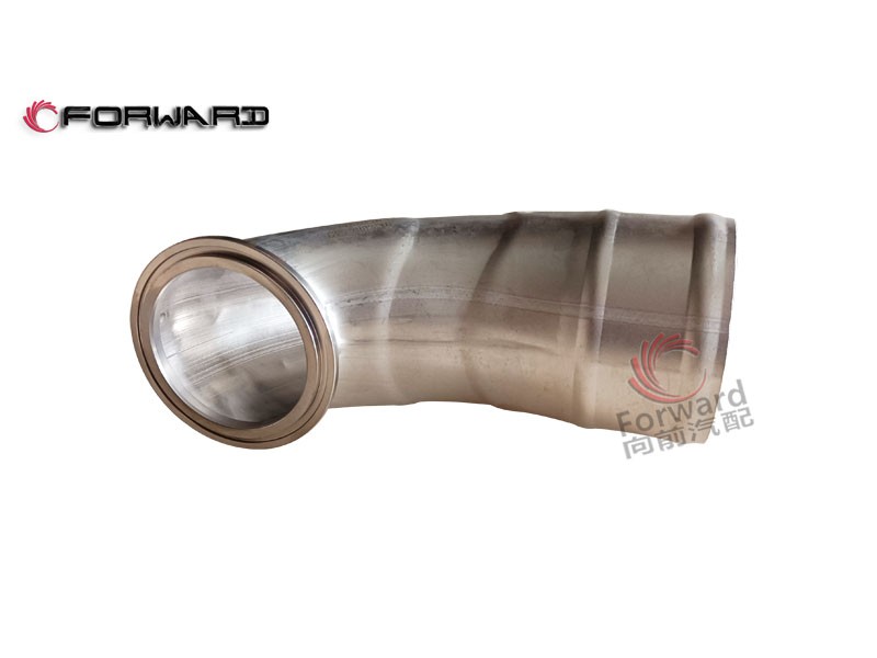 SHACMAN  WP10-WP12-WP13動力發(fā)動機進排氣系統(tǒng)  1004224590 增壓器出氣管/1004224590 增壓器出氣管