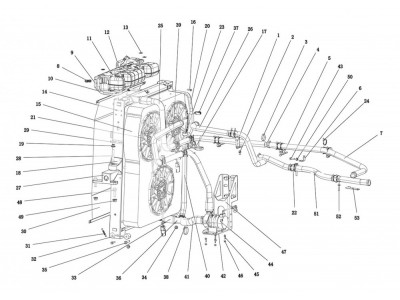 DZ96149533008  膨胀箱总成,Expansion box assembly,济南向前汽车配件有限公司