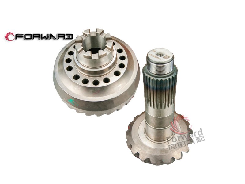 SHACMAN HANDE HDZ237 转向驱动桥系统 DZ90009320141 锥齿轮副/DZ90009320141 锥齿轮副