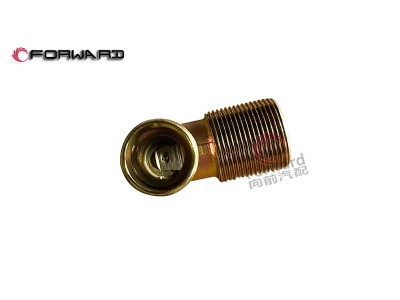H4356106001A0  卡套式端直角接头体,Ferrule right-angle joint body,济南向前汽车配件有限公司