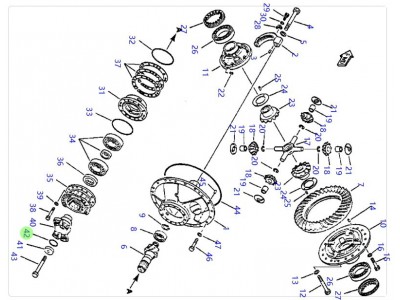 07000-05075  联轴器O形圈,O-RING,济南向前汽车配件有限公司