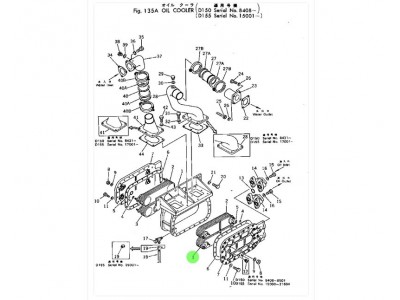195-03-19140 变速箱下冷却器,Gearbox undercooler,济南向前汽车配件有限公司