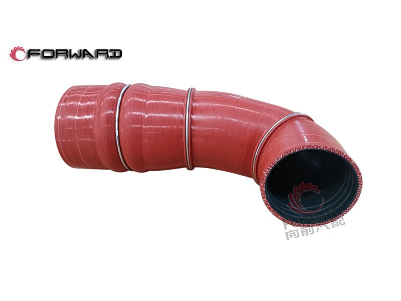 DZ96259535064 中冷器出气胶管,Intercooler air outlet hose,济南向前汽车配件有限公司