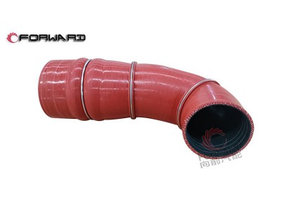 DZ96259535064 中冷器出气胶管,Intercooler air outlet hose,济南向前汽车配件有限公司