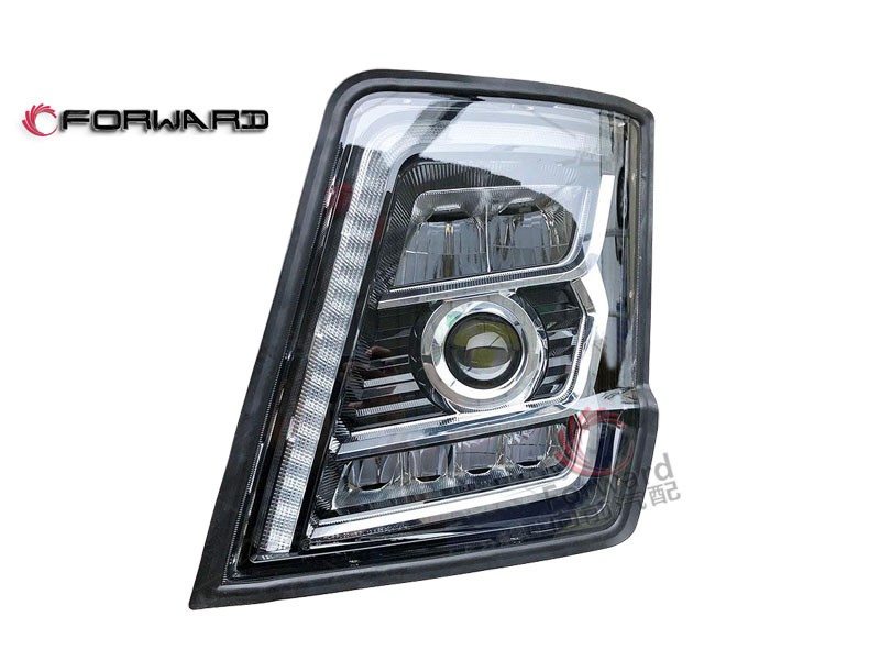 SHACMAN X5000 X5000E 电器系统 DZ97189723353 左前组合灯(全LED，无流水)