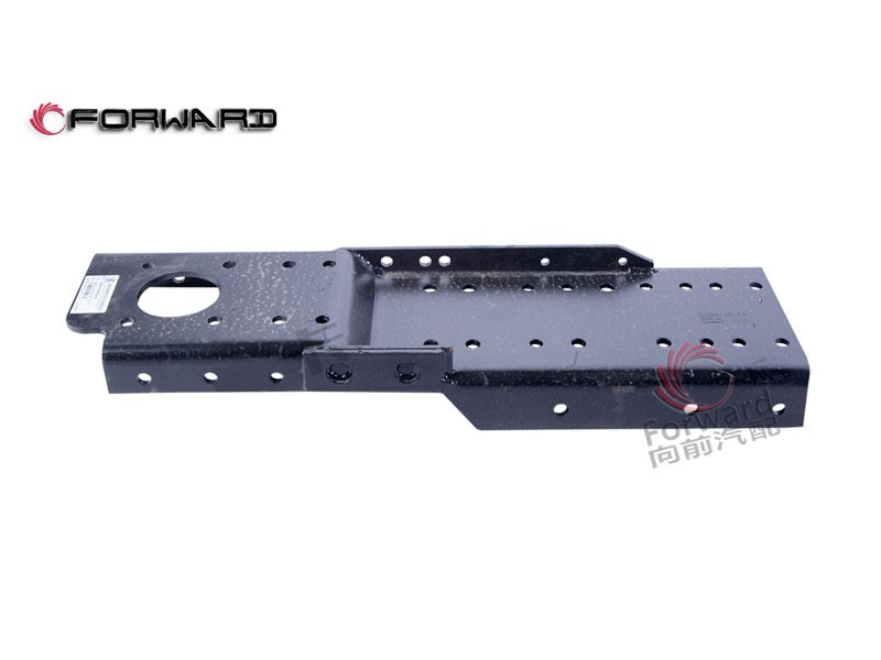 SHACMAN X3000  底盘车架保险杠系统  DZ95319800215  保险杠前托架总成（左）