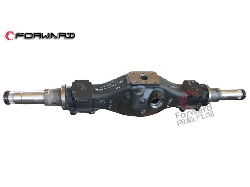 HD90149330142 贯通式驱动桥桥壳总成,Tandem driving axle housing assembly,济南向前汽车配件有限公司