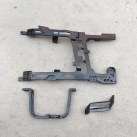 德龍M3000S大燈鋁支架保險(xiǎn)杠骨架大燈框后支架