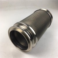 德龍國(guó)六保溫型撓性軟管排氣管金屬波紋管軟連接
