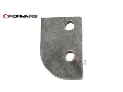 DZ97259516242 中间垫板,Intermediate backing plate,济南向前汽车配件有限公司