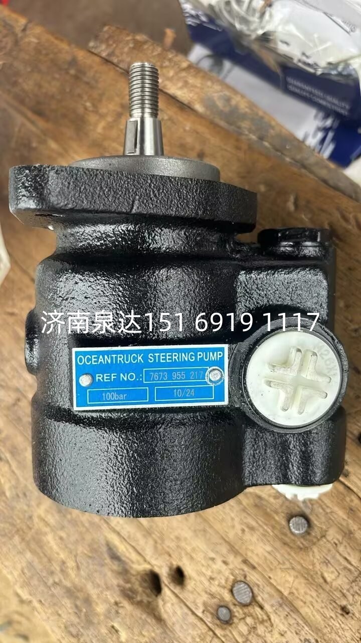 7673955217欧系卡车转向泵助力泵液压泵叶片泵图1