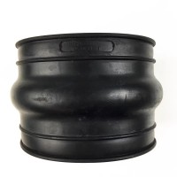 德龙新M3000X3000增压器进气波纹管橡胶连接软管总成