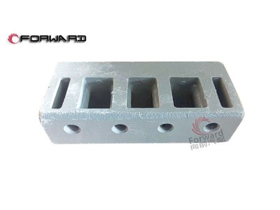 AZ9725930188 加强板(鞍座牵引装置),Reinforcing plate (saddle traction device),济南向前汽车配件有限公司