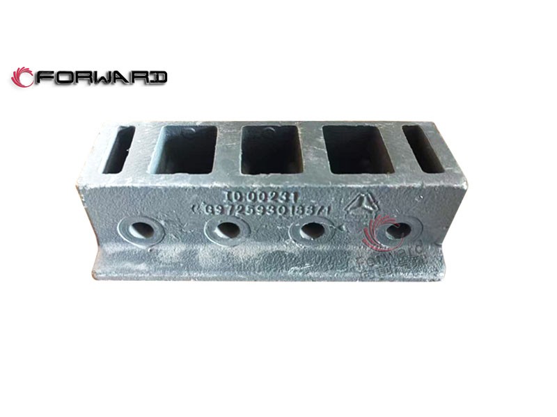 AZ9725930188 加强板(鞍座牵引装置),Reinforcing plate (saddle traction device),济南向前汽车配件有限公司