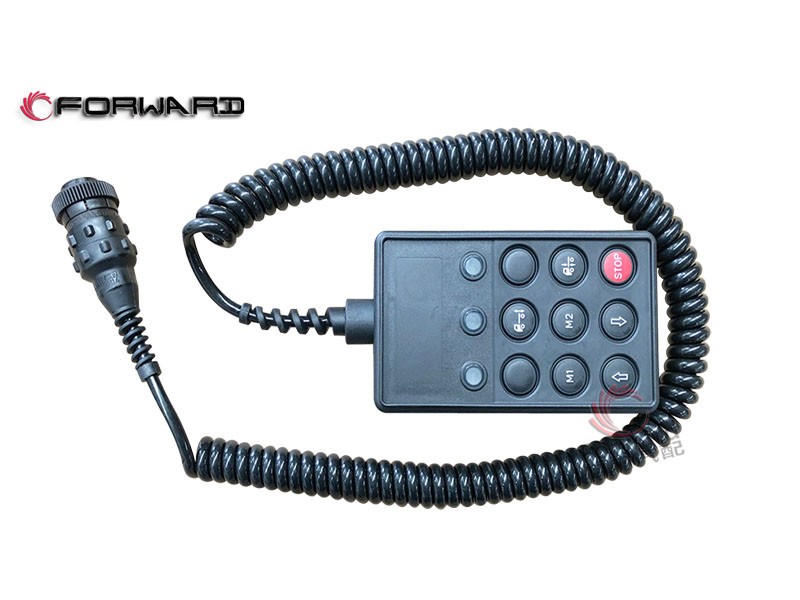 SHACMAN H6000 X6000 行走提升桥电器系统 DZ95189585402  ECAS遥控器(提升桥)
