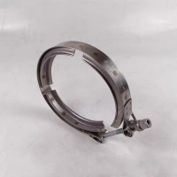 德龍V型卡箍Φ150國六排氣管卡子Φ115Φ132卡箍