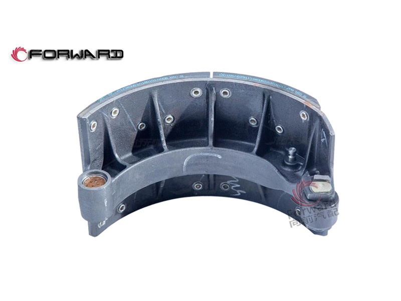 SHACMAN HANDE HDM300 HD485 HD469 行走驱动桥制动系统 DZ9112340060 制动蹄总成