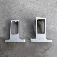 德龍X3000散熱器左右鑄鋁支架發(fā)動機水箱鋁支架
