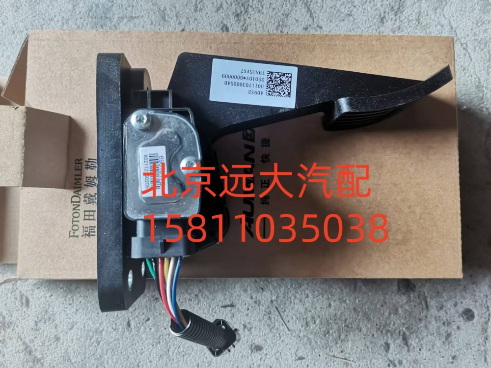FH0117030005A0,电子油门踏板总成,北京远大汽车配件有限公司