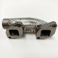 供應重汽全車配件 重卡發(fā)動機排氣歧管F108327044排氣歧管隔熱罩總成