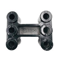 德龍F(tuán)3000X3000新M3000變速箱防護(hù)梁元寶梁墊塊鋁質(zhì)