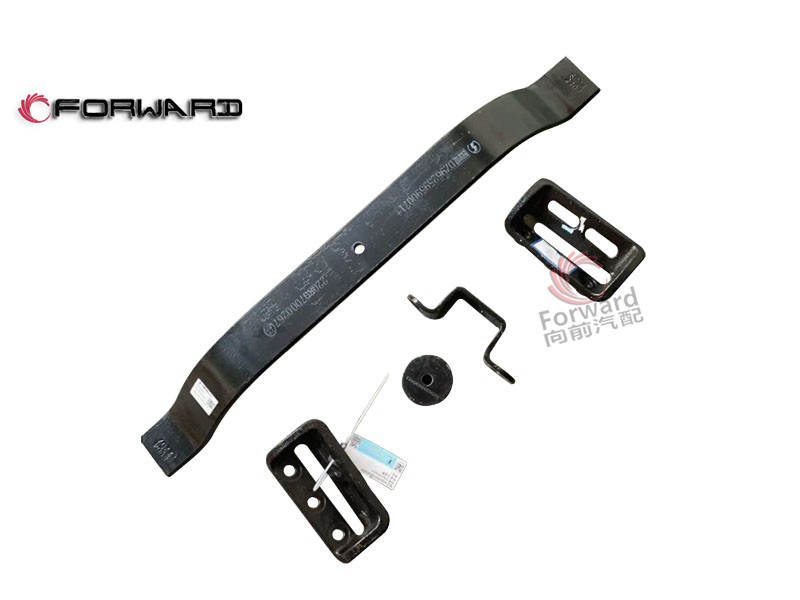 SHACMAN H3000S 传动变速箱悬置系统 DZ96259590072 板簧横梁