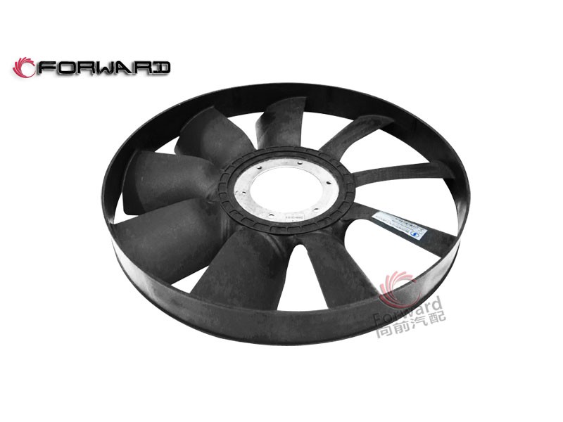 SHACMAN  SX4185ZJ301C 动力发动机冷却系统 DZ62079010100  风扇总成Φ596