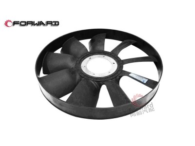 DZ62079010100  风扇总成Φ596,Fan assembly Φ596,济南向前汽车配件有限公司