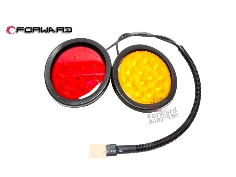 SHACMAN SX4185ZJ301C 偏置车电器系统 JZ91189810002 左组合后灯总成（LED）