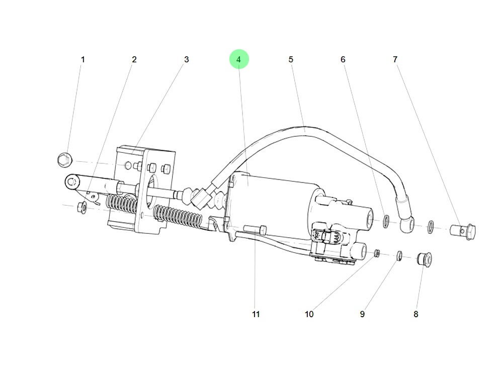 LG9716230211 离合器分泵,Clutch distributor,济南向前汽车配件有限公司