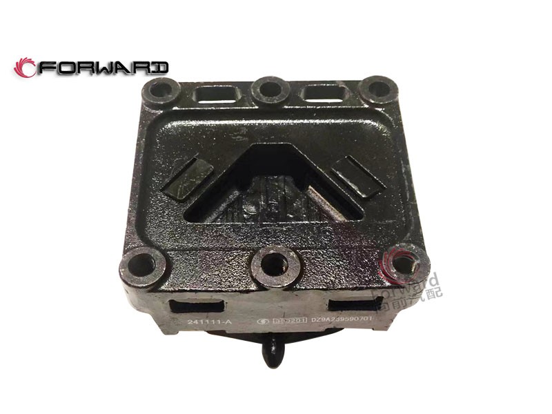 DZ9A259590701 发动机前减振垫,Front vibration damping pad,济南向前汽车配件有限公司