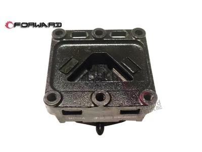 DZ9A259590701 发动机前减振垫,Front vibration damping pad,济南向前汽车配件有限公司