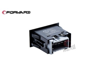 DZ9200581022  后工作灯翘板开关,Rear work light rocker switch,济南向前汽车配件有限公司