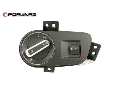 DZ97189584580   灯光组合开关,Light combination switch,济南向前汽车配件有限公司