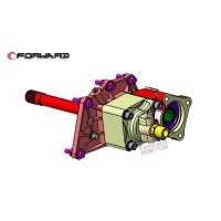 SHACMAN X6000 傳動取力器系統  DZ97259290026 取力器