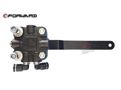 SHACMAN X3000 X6000 车身驾驶室后悬置系统 DZ16231440084  高度阀-右后