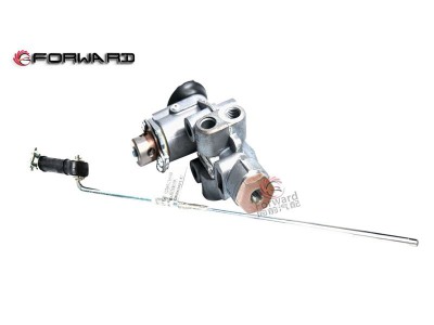 SHACMAN 特种车 车架后悬置系统 DZ95259521630  高度阀总成