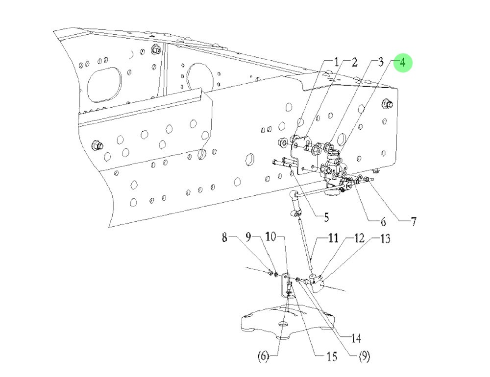 DZ95259521630  高度阀总成,Height valve assembly,济南向前汽车配件有限公司