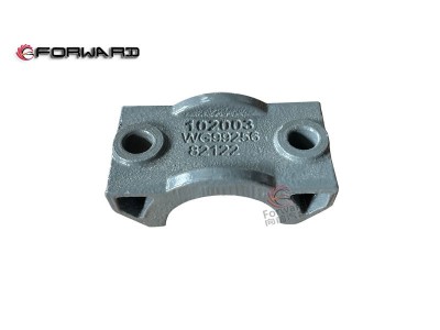 WG9925682122 后稳定杆轴承盖,Rear stabilizer bar bearing cover,济南向前汽车配件有限公司